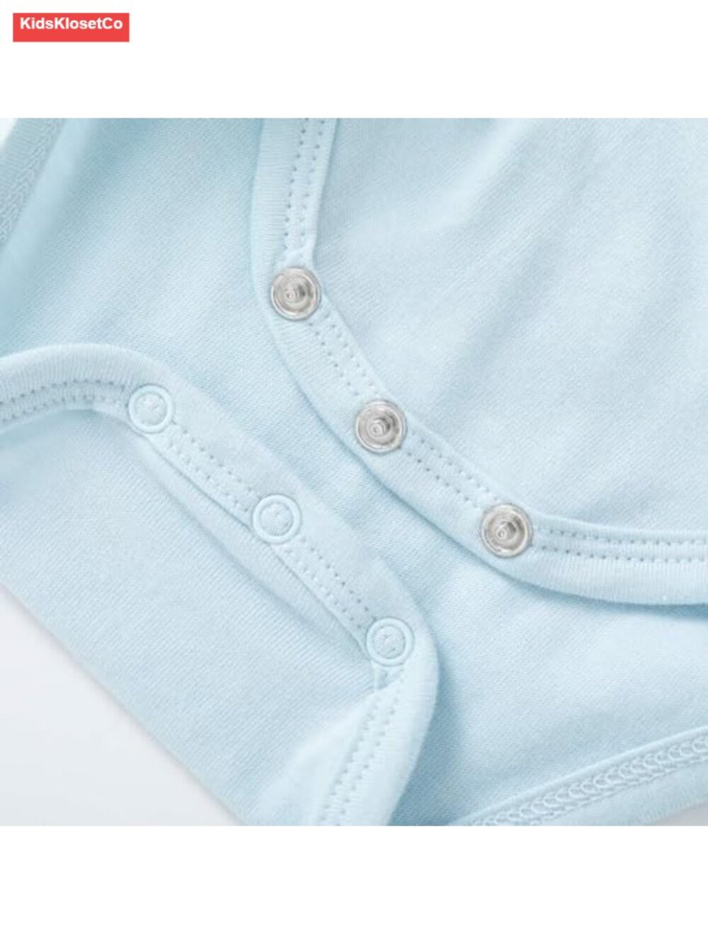 100% Cotton Baby Bodysuit Romper with Snap Closure - Picture 4 of 4